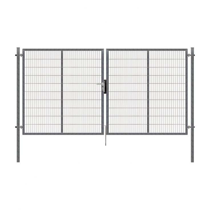 Double swing gate PILOFOR SUPER, 4110 × 1980 mm, Zn