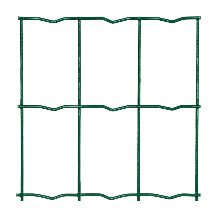 Welded wire mesh galvanized + PVC PILONET MIDDLE 800/50x100/25m - 2,2mm, green